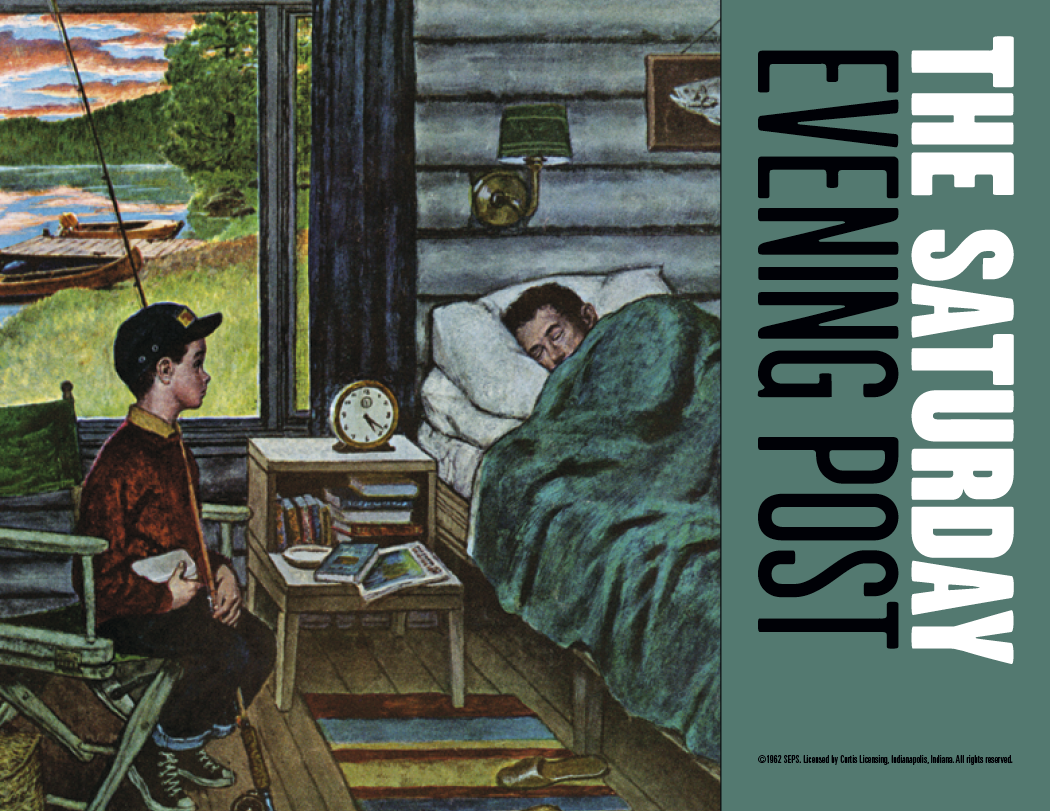 Good Value The Saturday Evening Post Spiral Calendar-7009