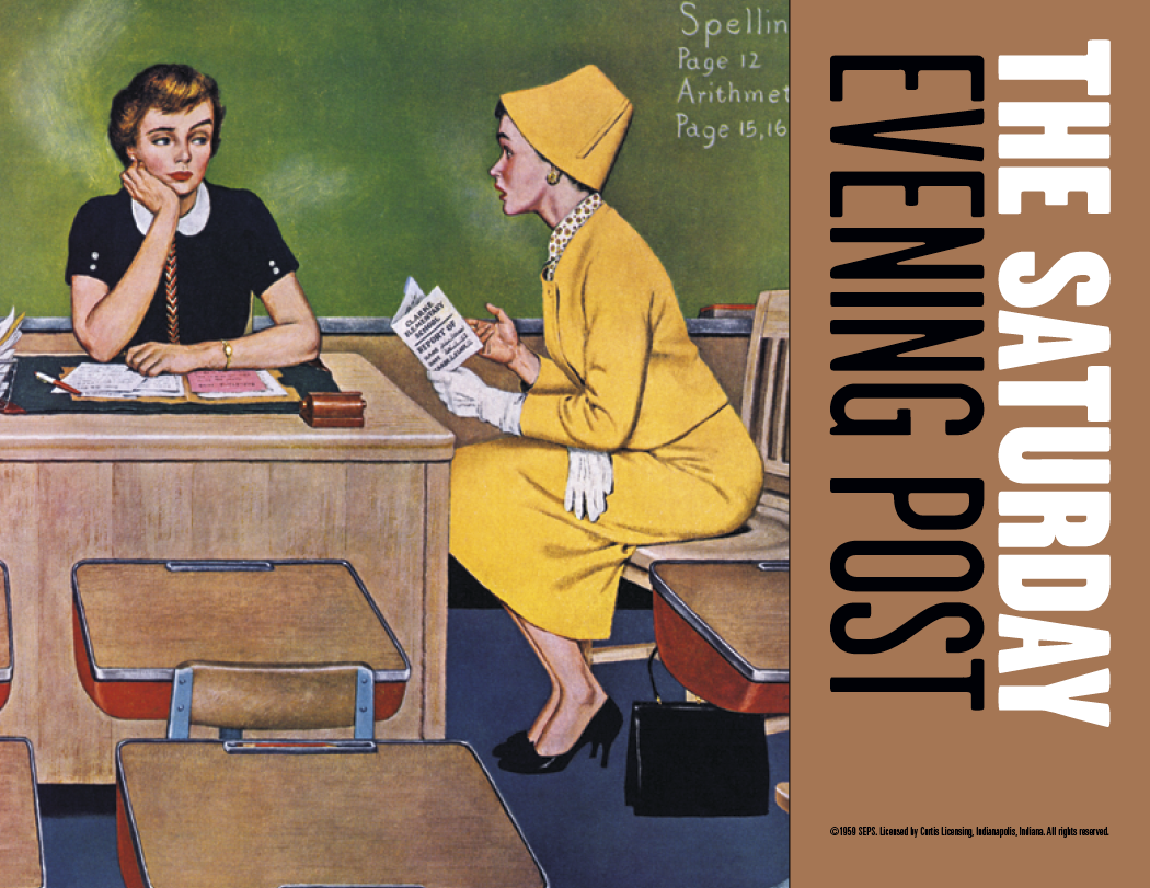 Good Value The Saturday Evening Post Spiral Calendar-7009