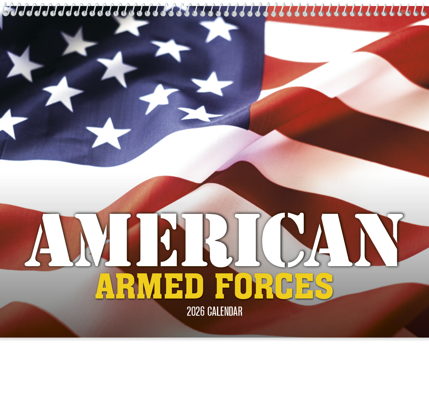 Good Value American Armed Forces Spiral Calendar-7012