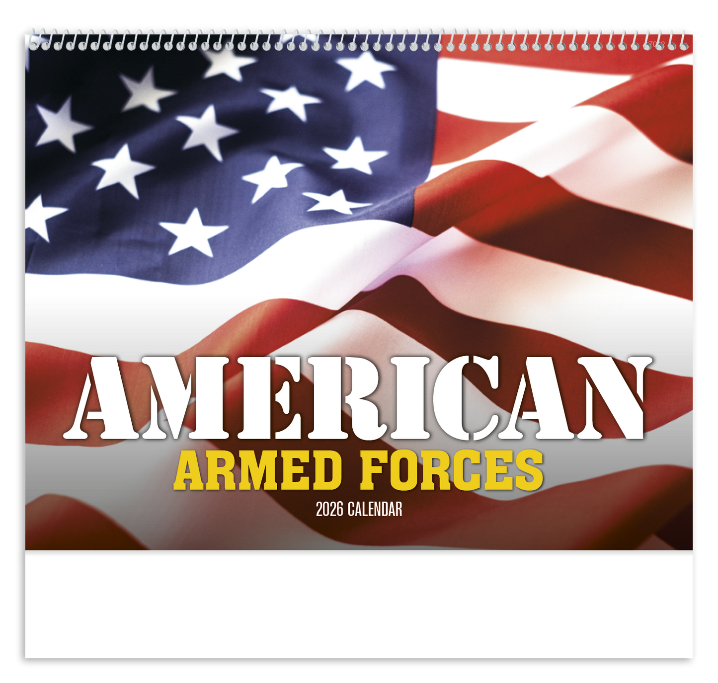 Good Value American Armed Forces Spiral Calendar-7012