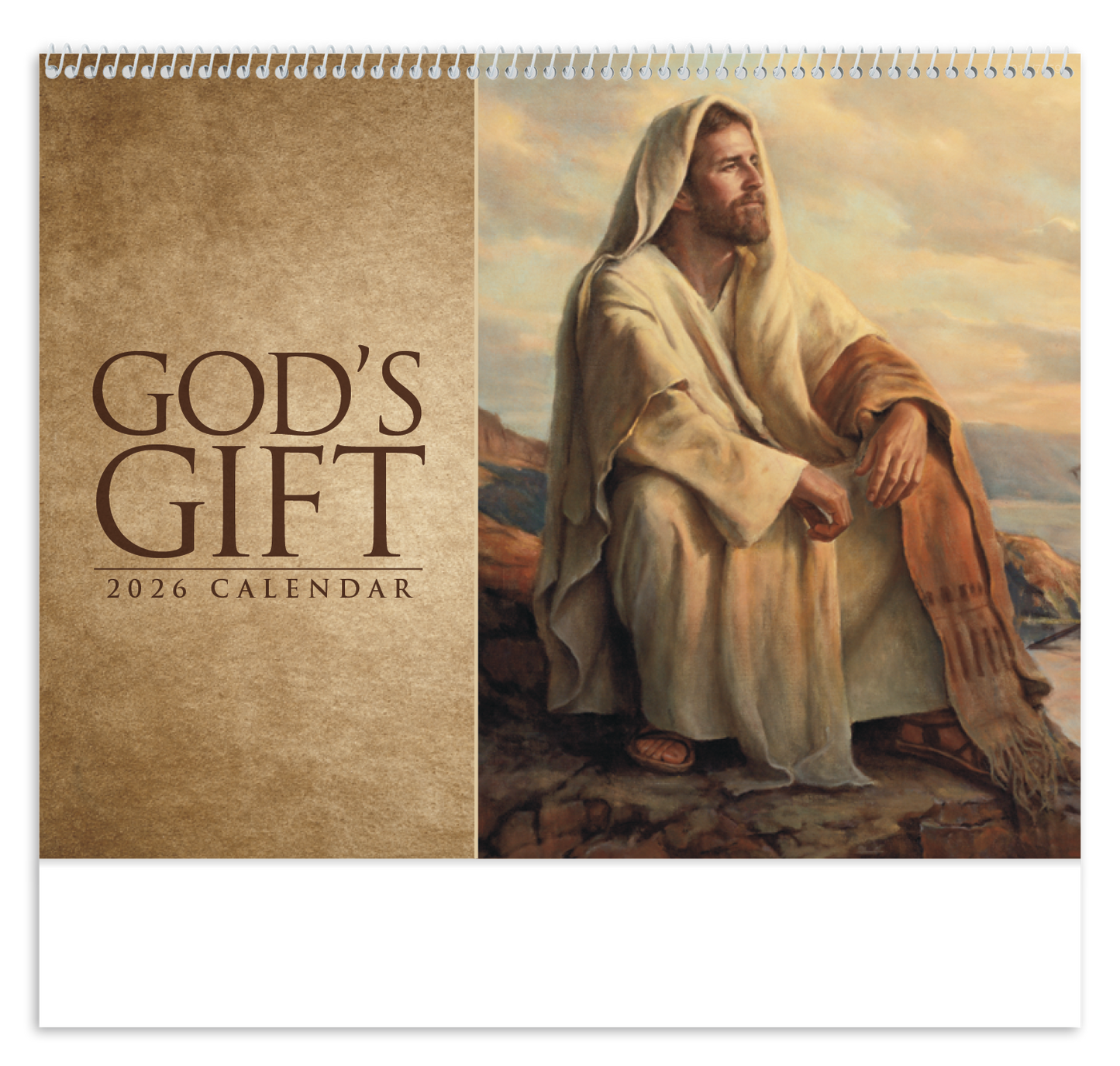 Good Value Gods Gift w Funeral PrePlanning Sheet Spiral Calendar-7019