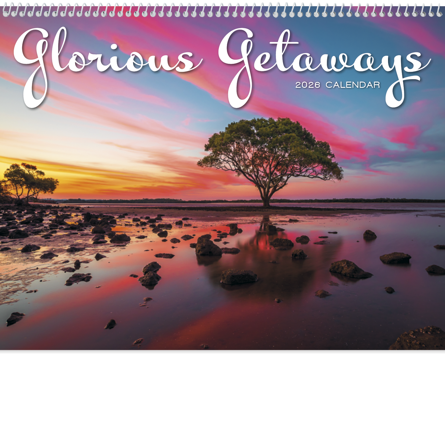 Good Value Glorious Getaways Spiral Calendar-7025