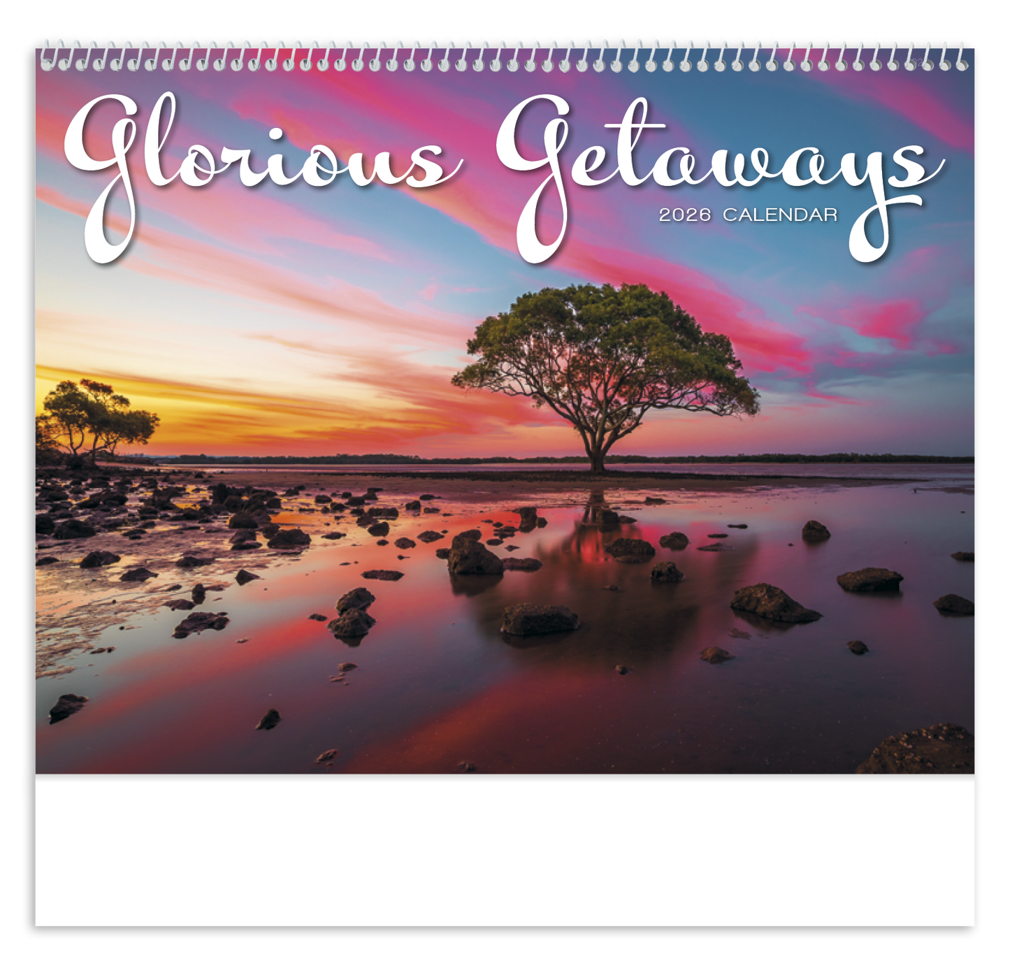 Good Value Glorious Getaways Spiral Calendar-7025