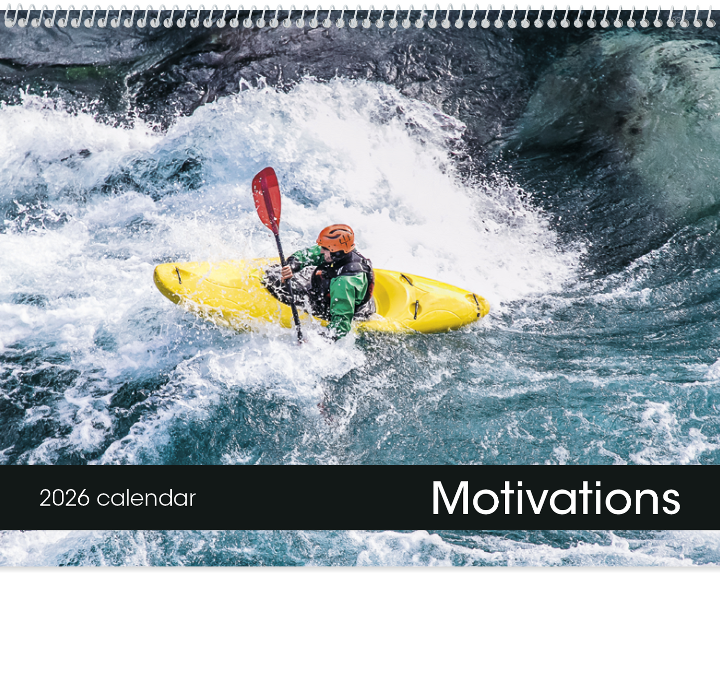 Good Value Motivations Spiral Calendar-7028