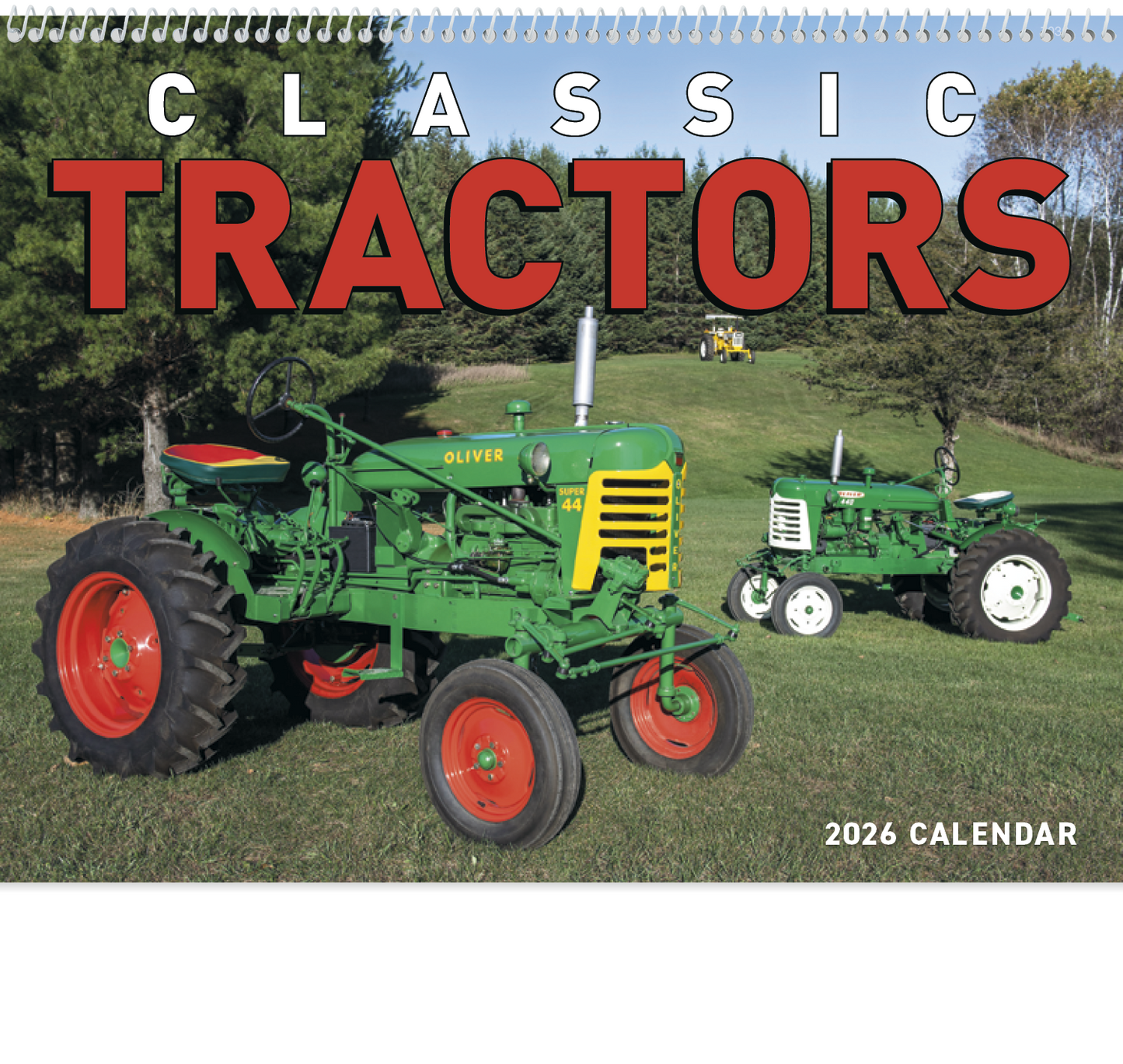 Good Value Classic Tractor Spiral Calendar-7030