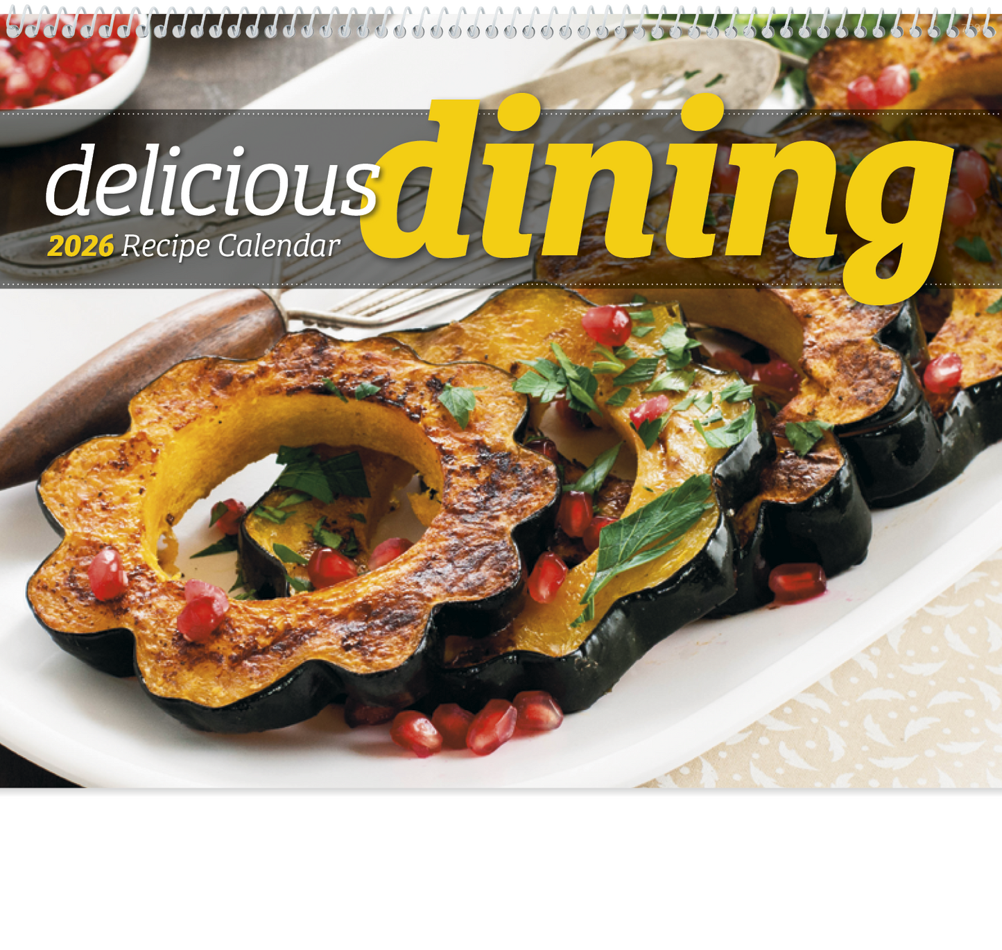 Good Value Delicious Dining Spiral Calendar-7031