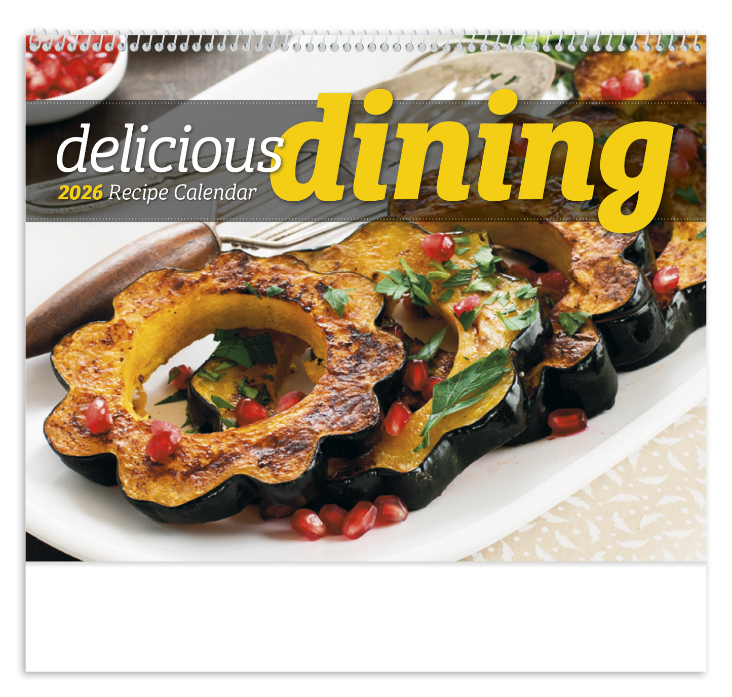 Good Value Delicious Dining Spiral Calendar-7031