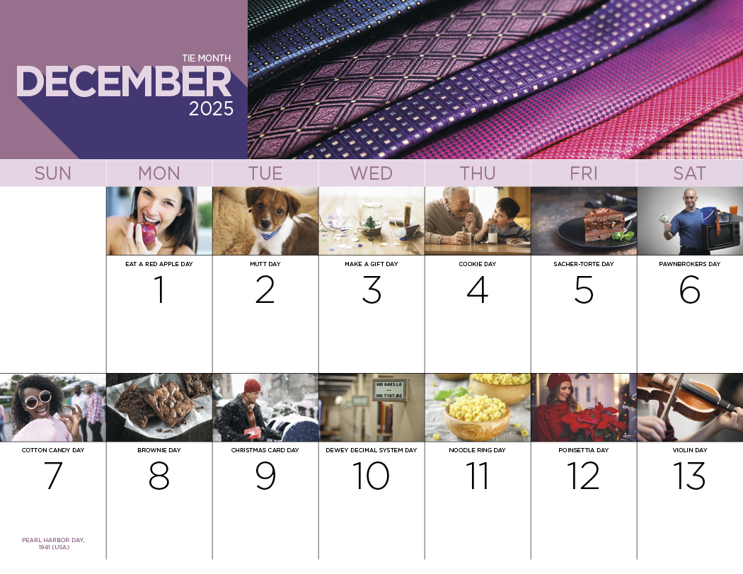 Good Value National Day Spiral Calendar-7032