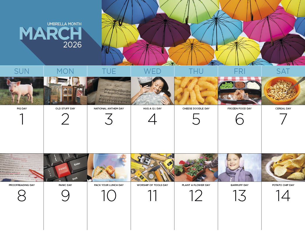 Good Value National Day Spiral Calendar-7032