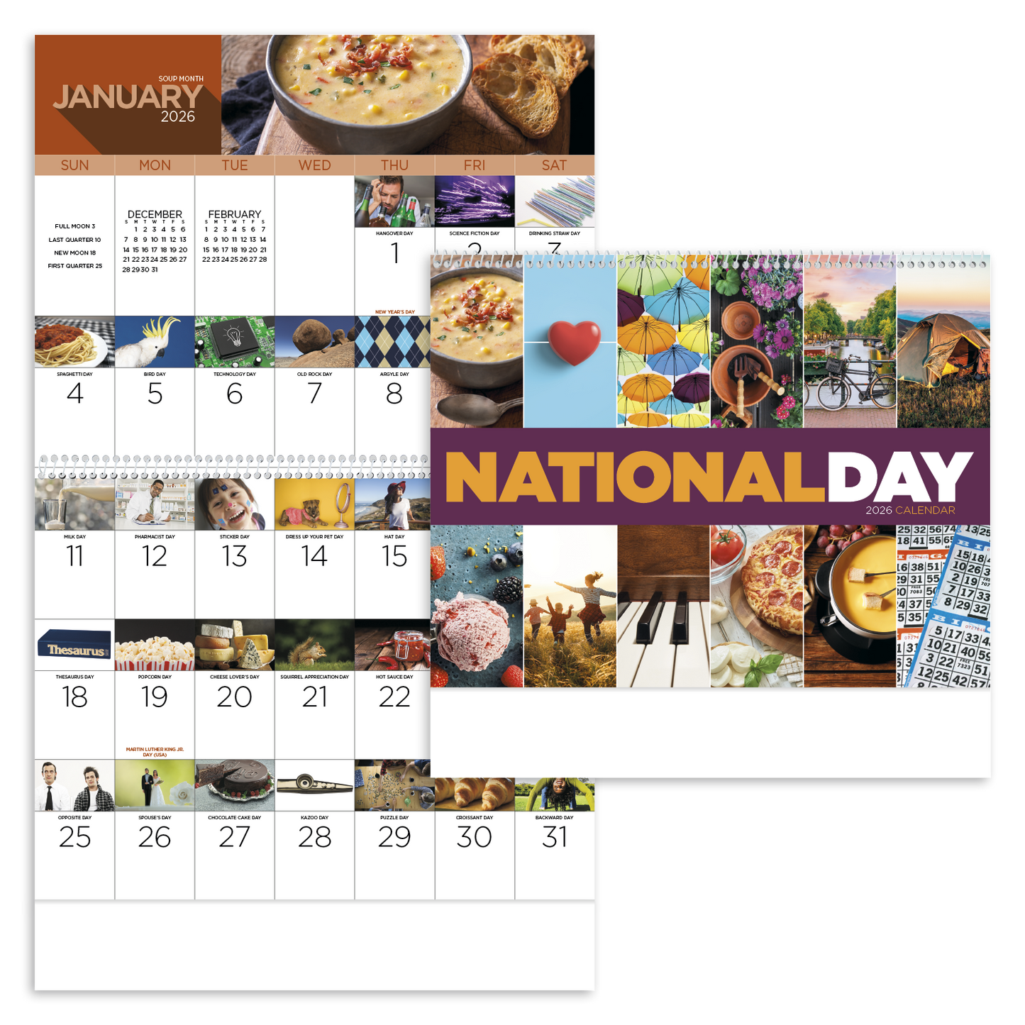 Good Value National Day Spiral Calendar-7032