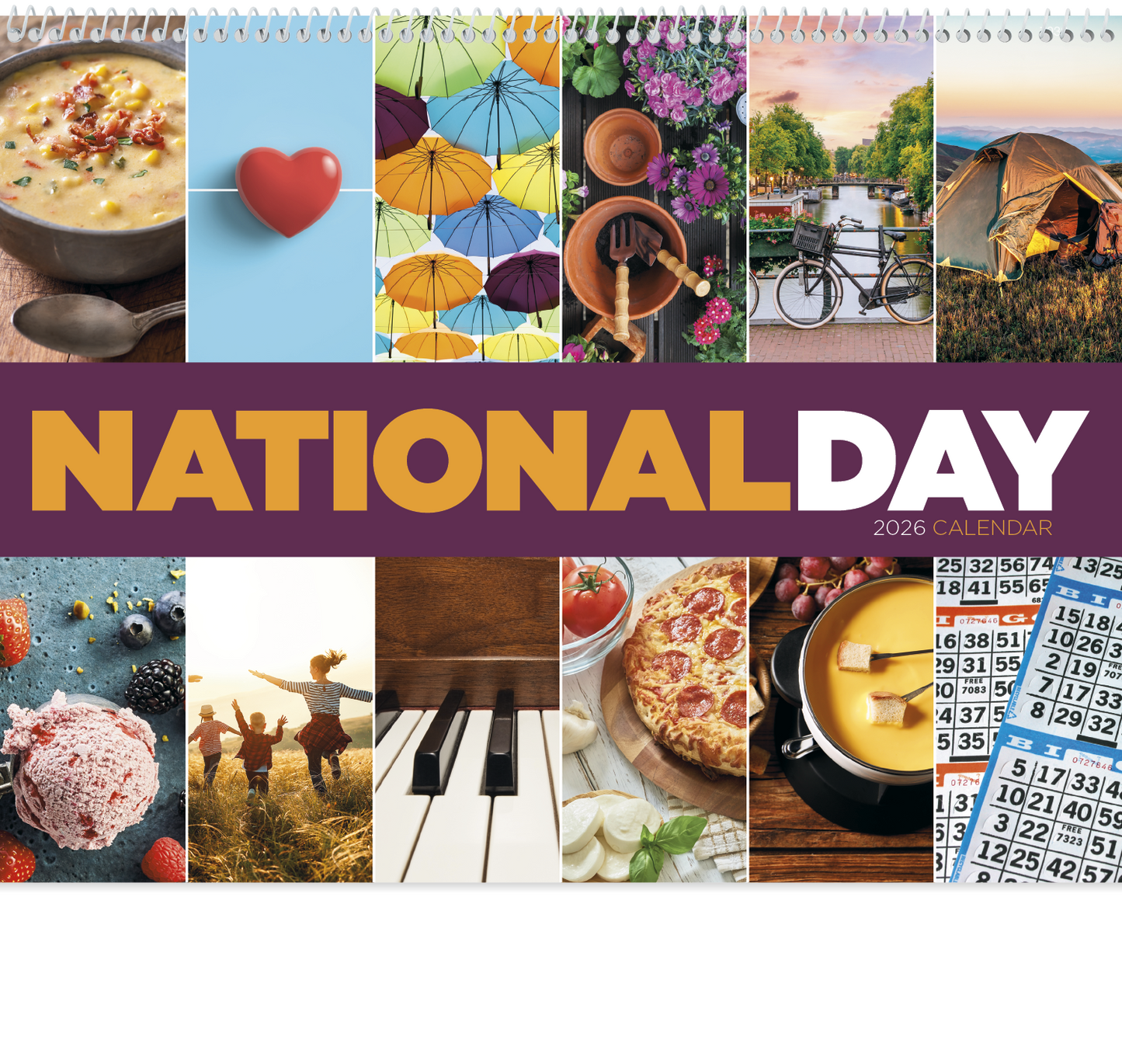 Good Value National Day Spiral Calendar-7032