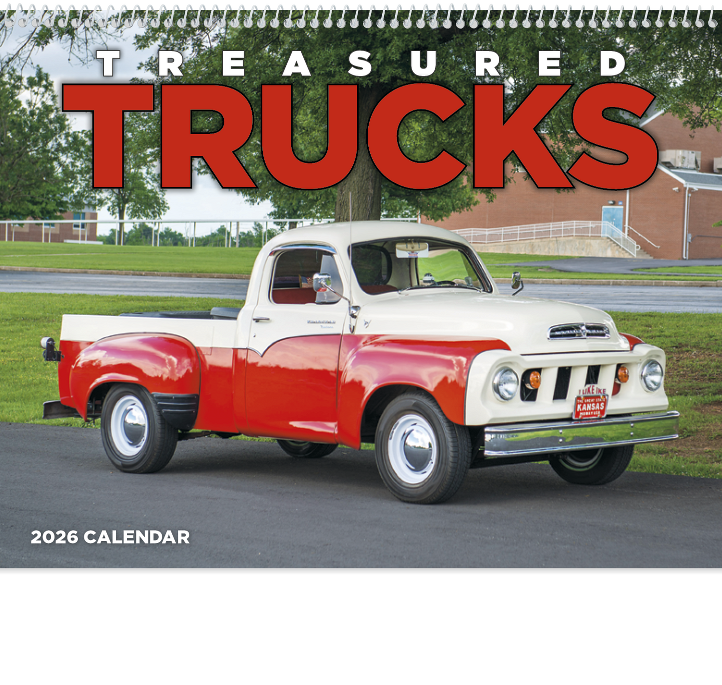 Good Value Treasured Trucks Spiral Calendar-7037