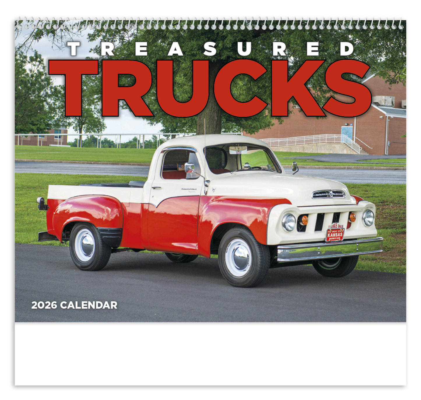 Good Value Treasured Trucks Spiral Calendar-7037