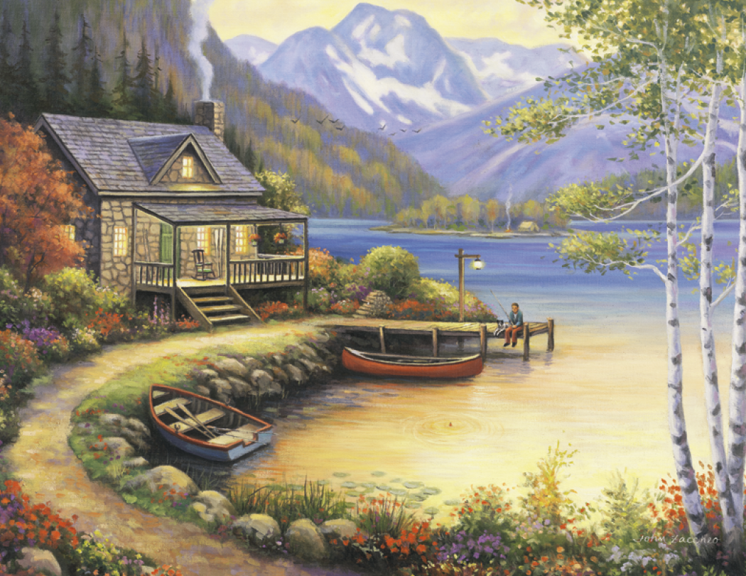 Good Value Scenic Memories Spiral Calendar-7046