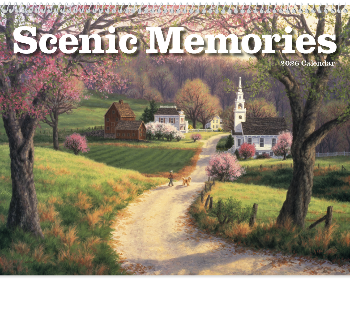 Good Value Scenic Memories Spiral Calendar-7046