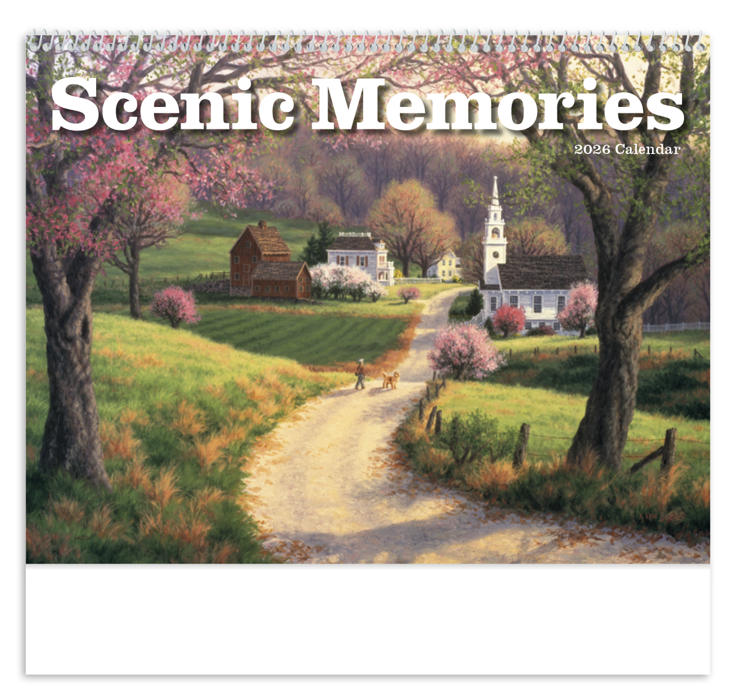 Good Value Scenic Memories Spiral Calendar-7046