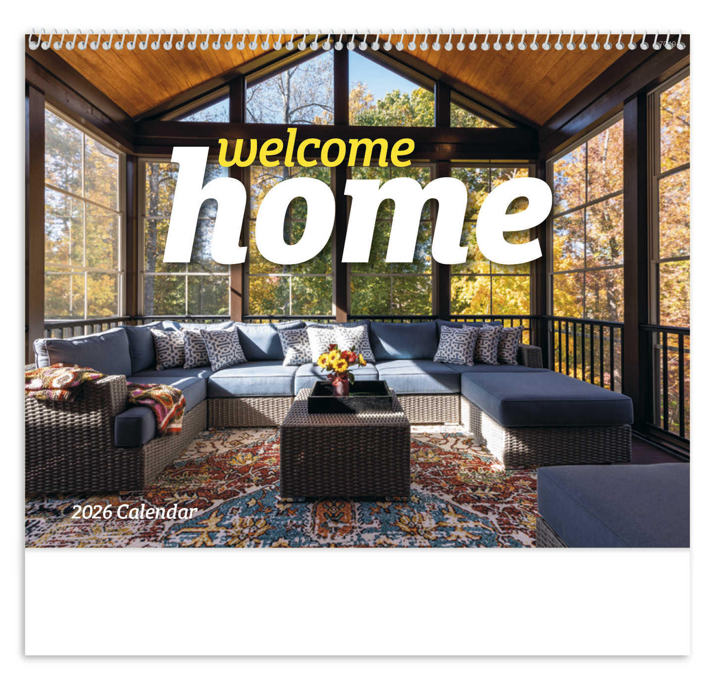 Good Value Welcome Home Spiral Calendar-7049