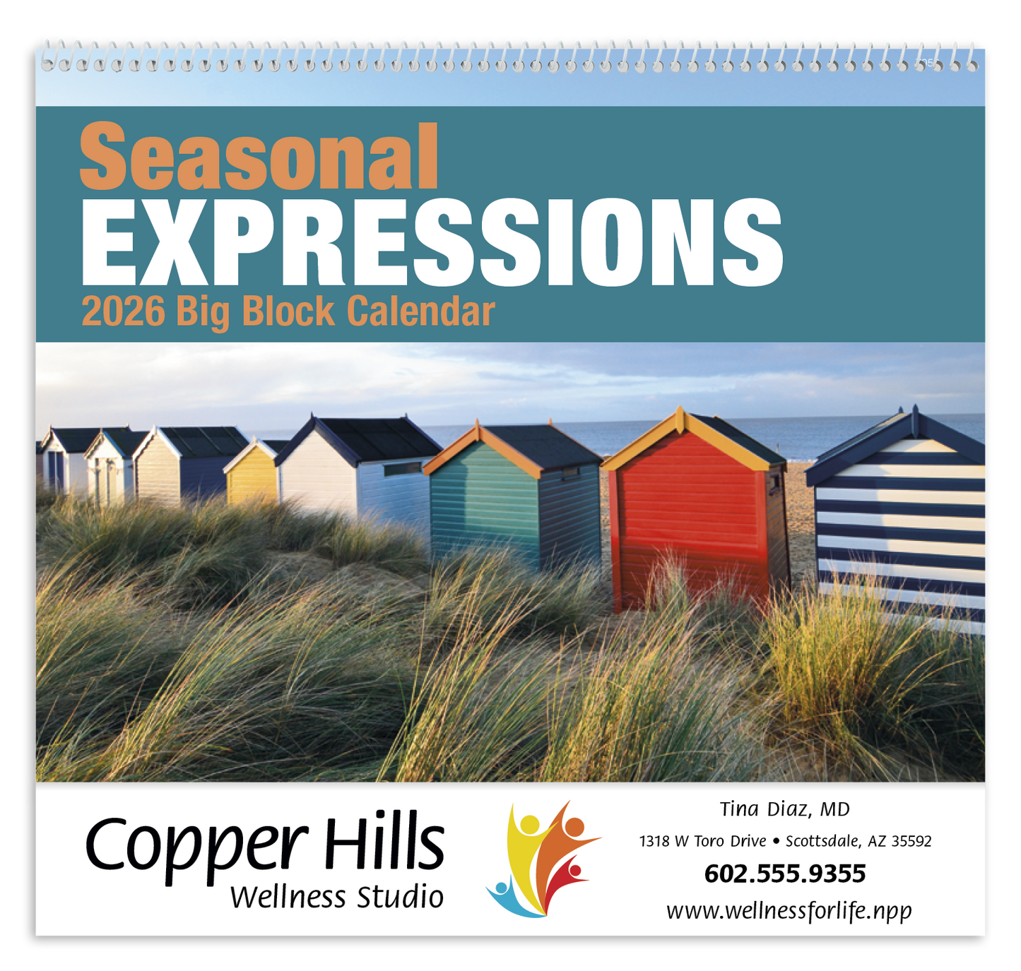 Good Value Seasonal Expressions Big Block Calendar-7050