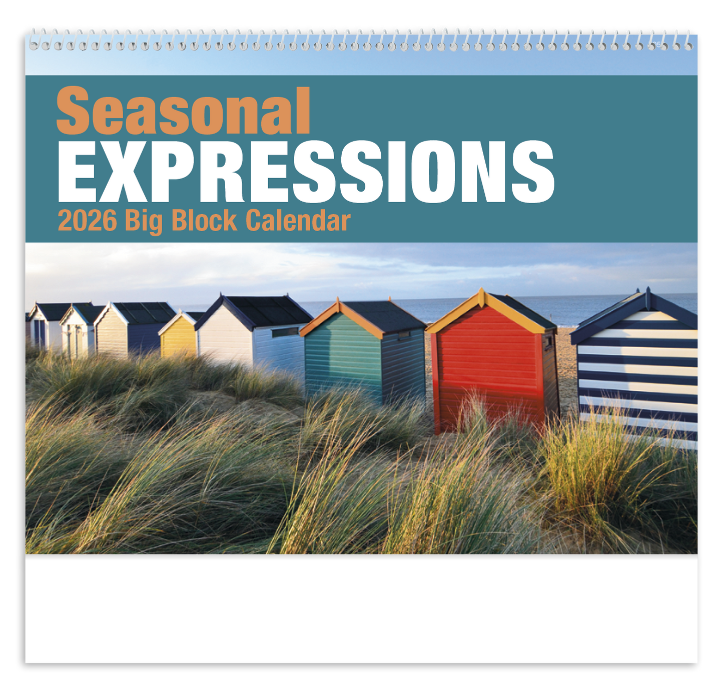 Good Value Seasonal Expressions Big Block Calendar-7050