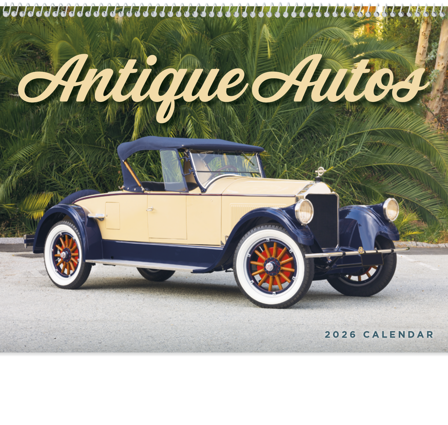 Good Value Antique Autos Spiral Calendar-7057