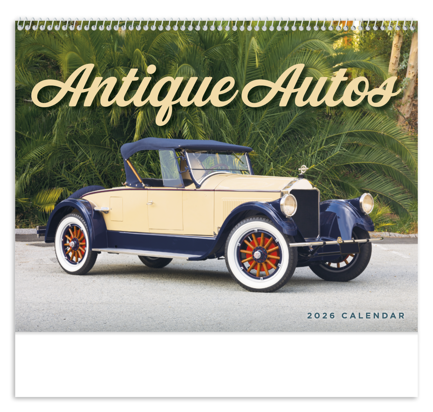 Good Value Antique Autos Spiral Calendar-7057