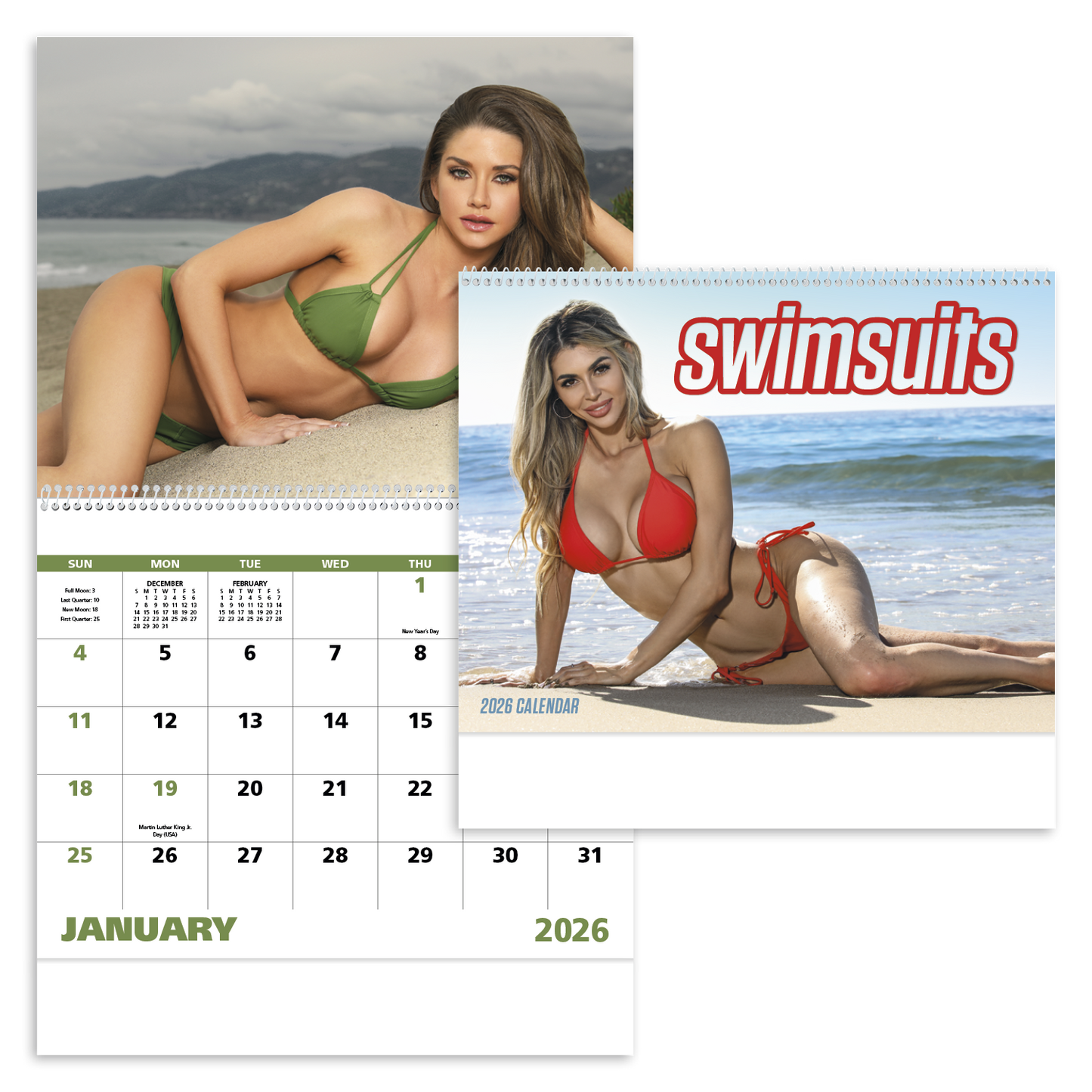 Good Value Swimsuits Spiral Calendar-7065