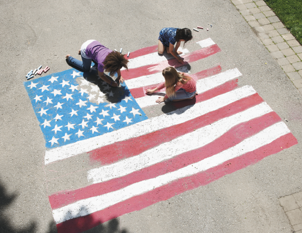 Good Value Celebrate America Spiral Calendar-7069