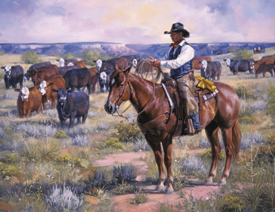 Good Value Western Frontier Spiral Calendar-7071
