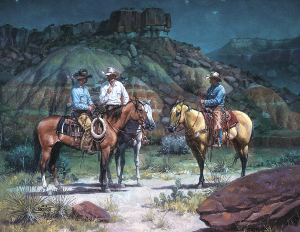 Good Value Western Frontier Spiral Calendar-7071