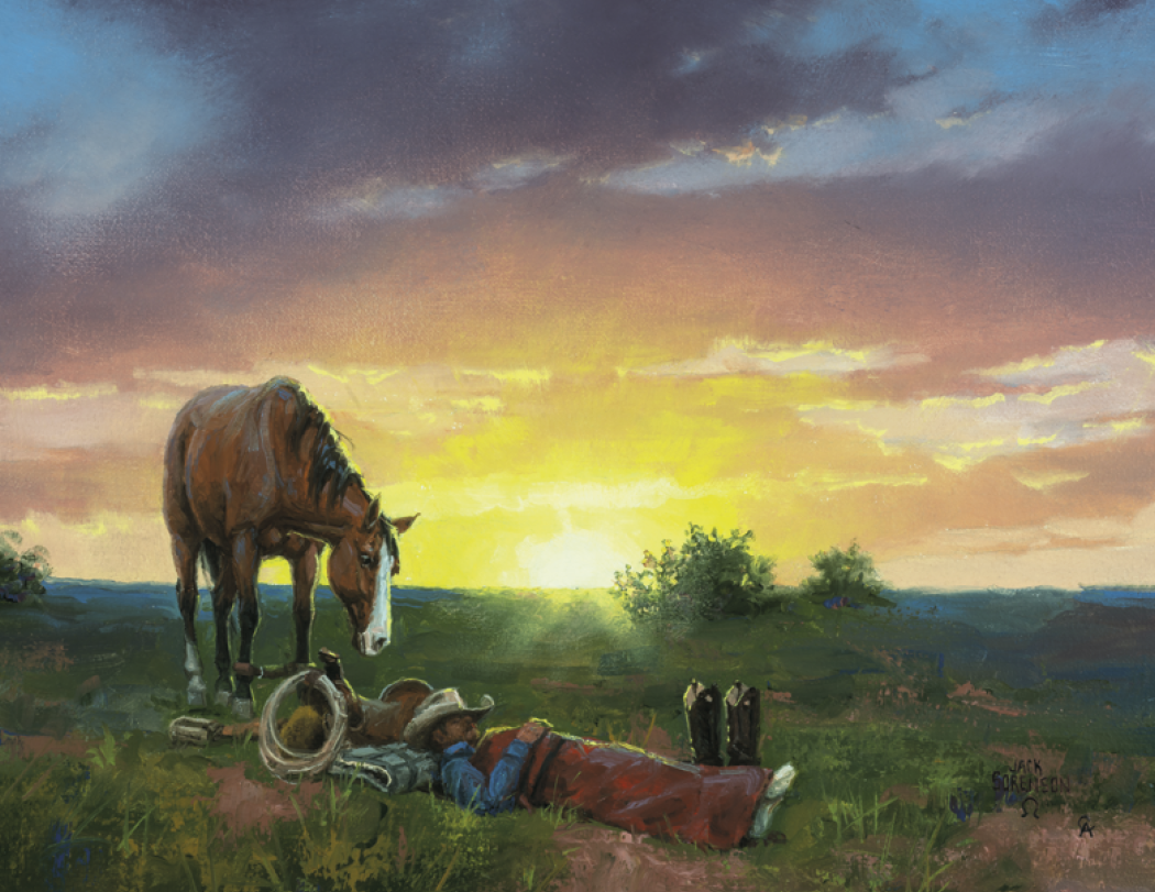 Good Value Western Frontier Spiral Calendar-7071