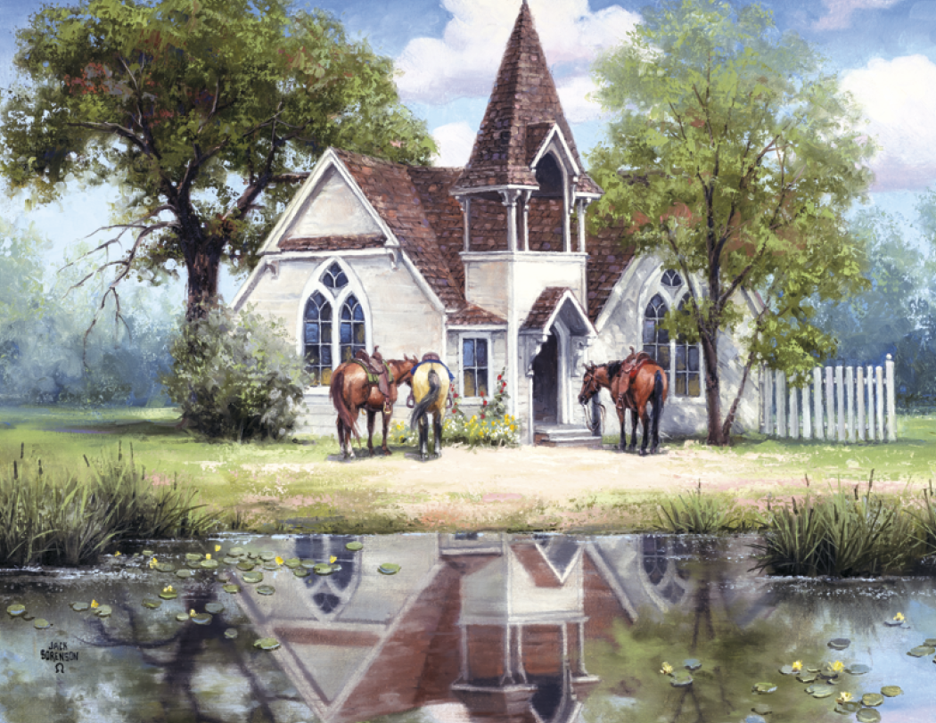 Good Value Western Frontier Spiral Calendar-7071