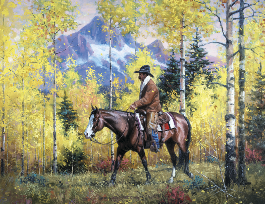 Good Value Western Frontier Spiral Calendar-7071