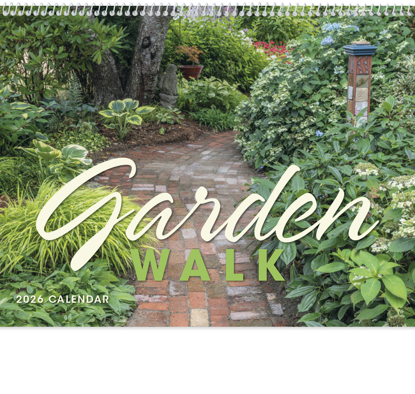 Good Value Garden Walk Spiral Calendar-7077