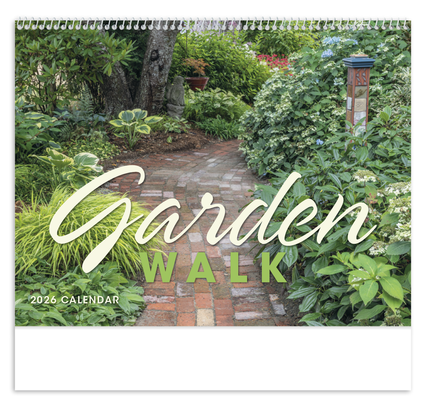 Good Value Garden Walk Spiral Calendar-7077