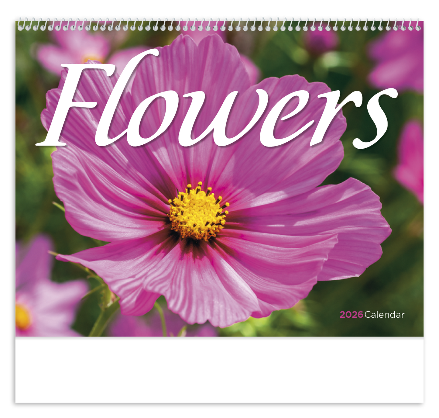 Good Value Flowers Spiral Calendar-7080
