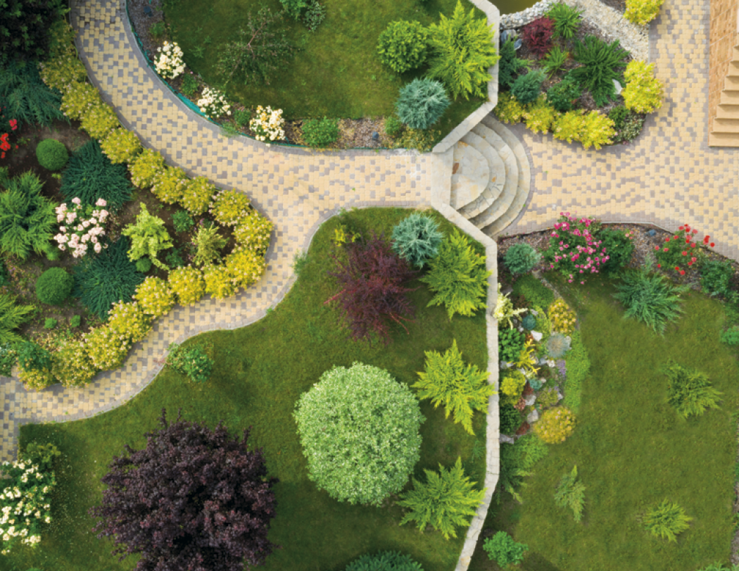 Good Value View from Above Spiral Calendar-7084