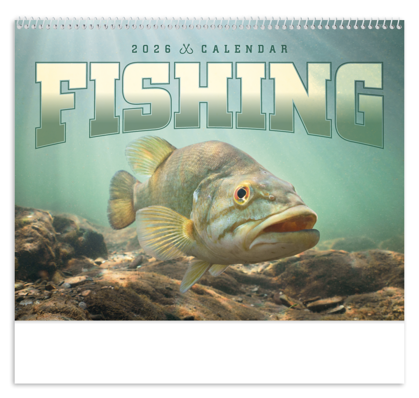 Good Value Fishing Spiral Calendar-7099