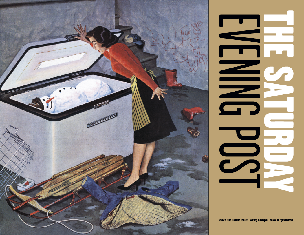 Good Value The Saturday Evening Post Stapled Calendar-7209