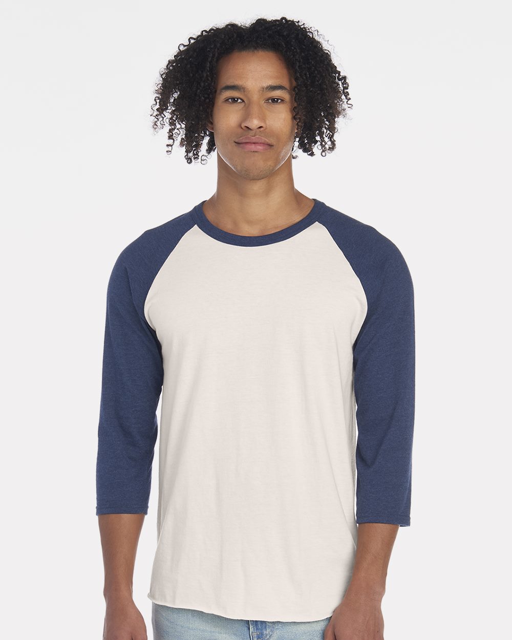 JERZEES Premium Blend Ringspun Three-Quarter Sleeve Raglan Baseball T-Shirt - 560RR