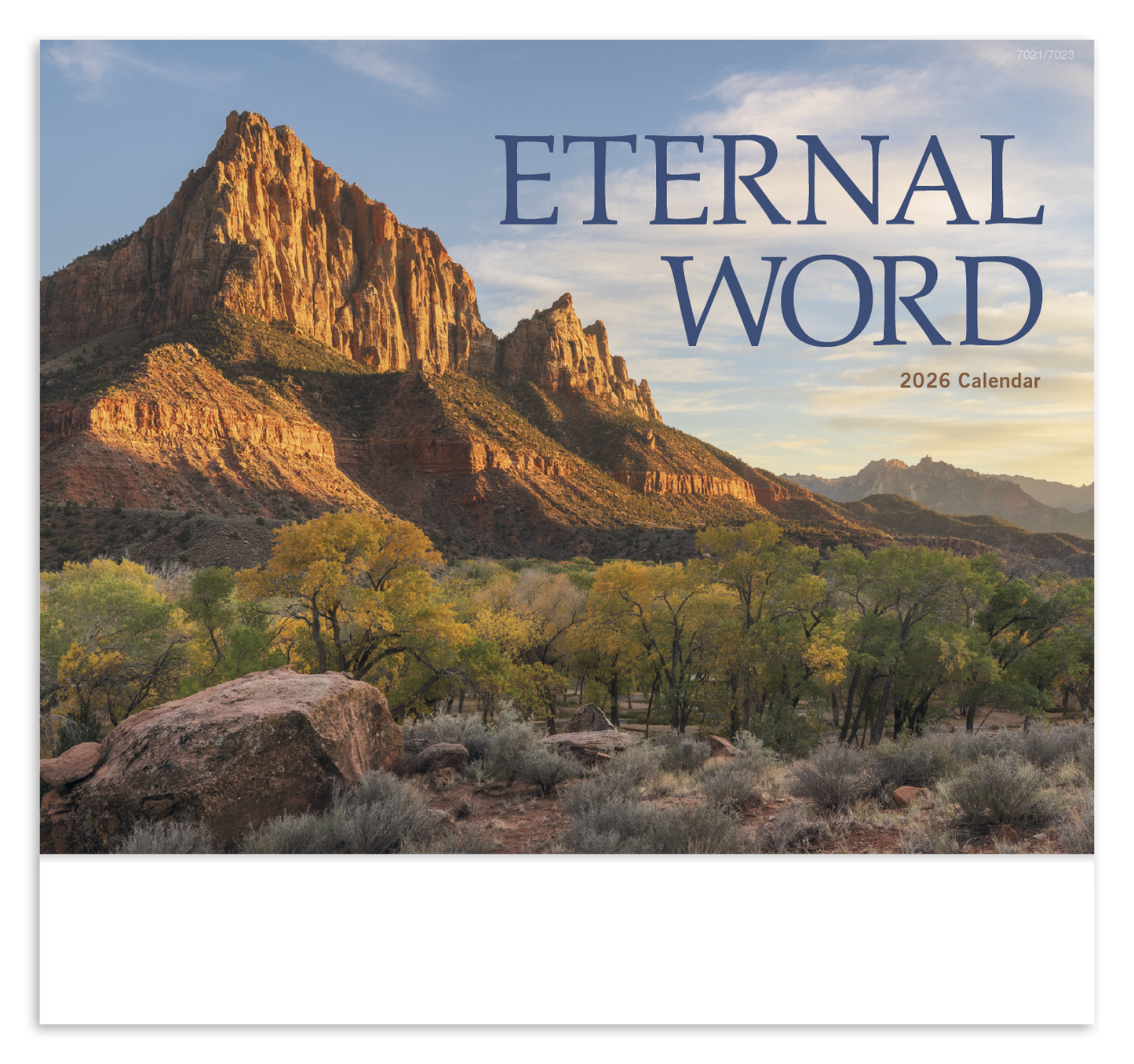 Good Value Eternal Word Stapled Calendar-7223