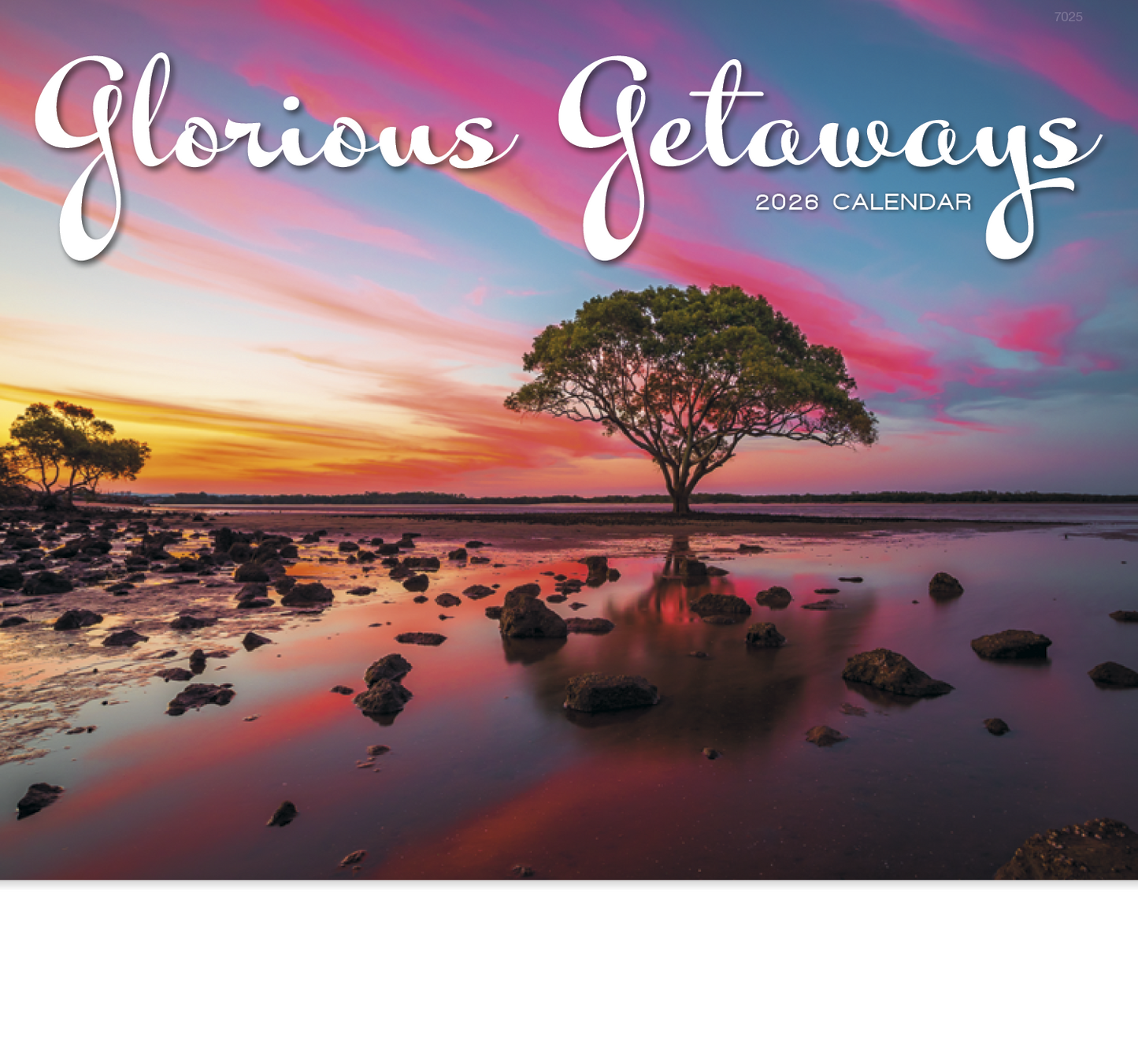 Good Value Glorious Getaways Stapled Calendar-7225