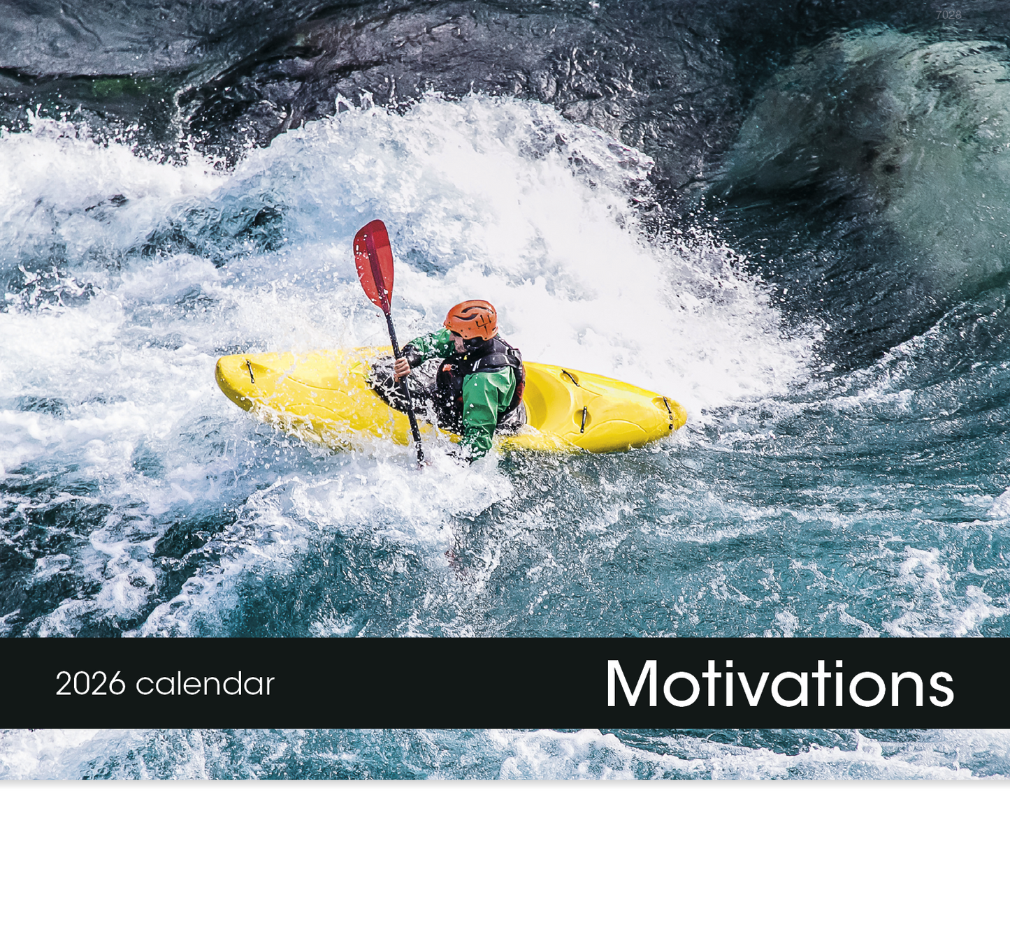 Good Value Motivations Stapled Calendar-7228