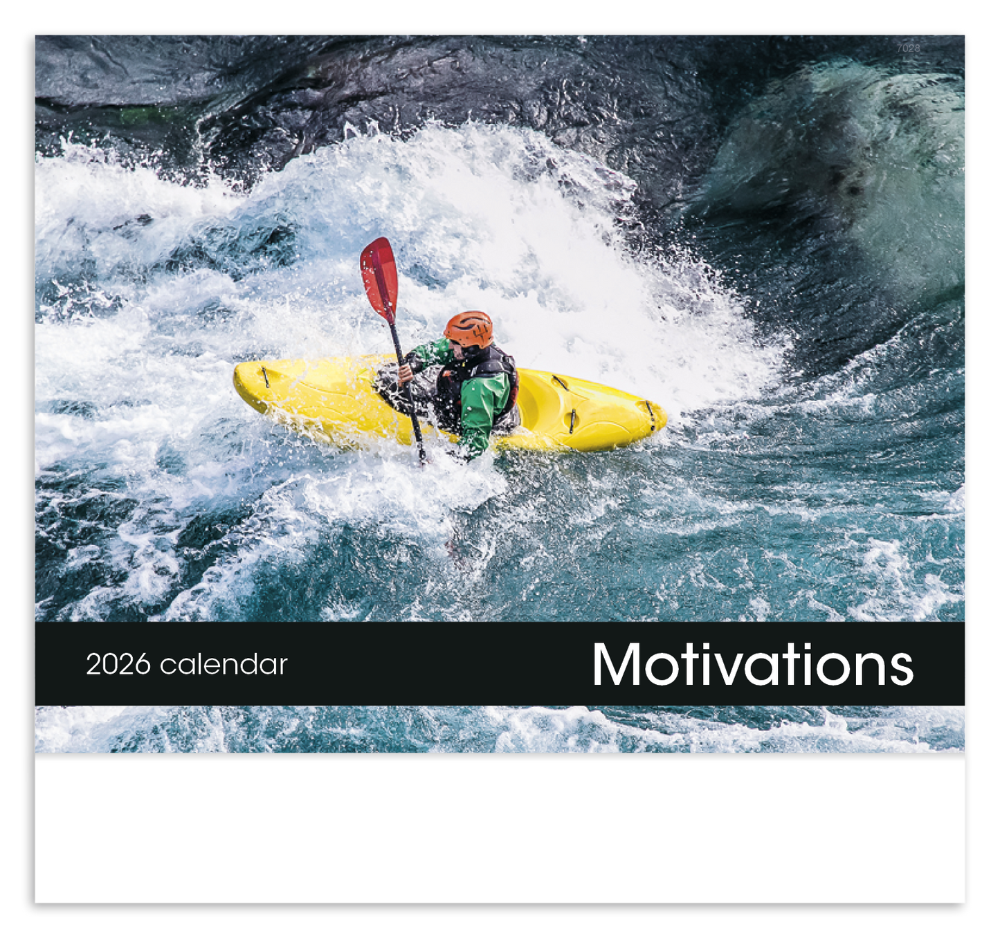 Good Value Motivations Stapled Calendar-7228