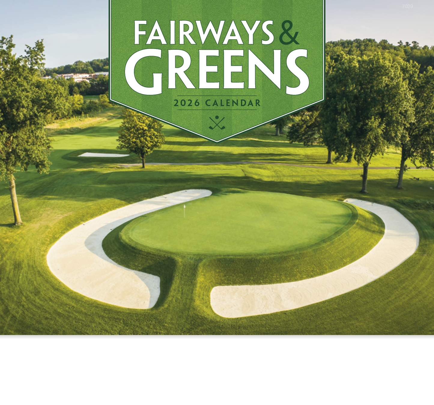Good Value Fairways Greens Stapled Calendar-7229