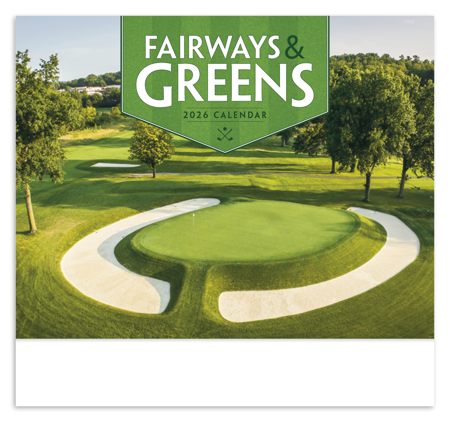 Good Value Fairways Greens Stapled Calendar-7229