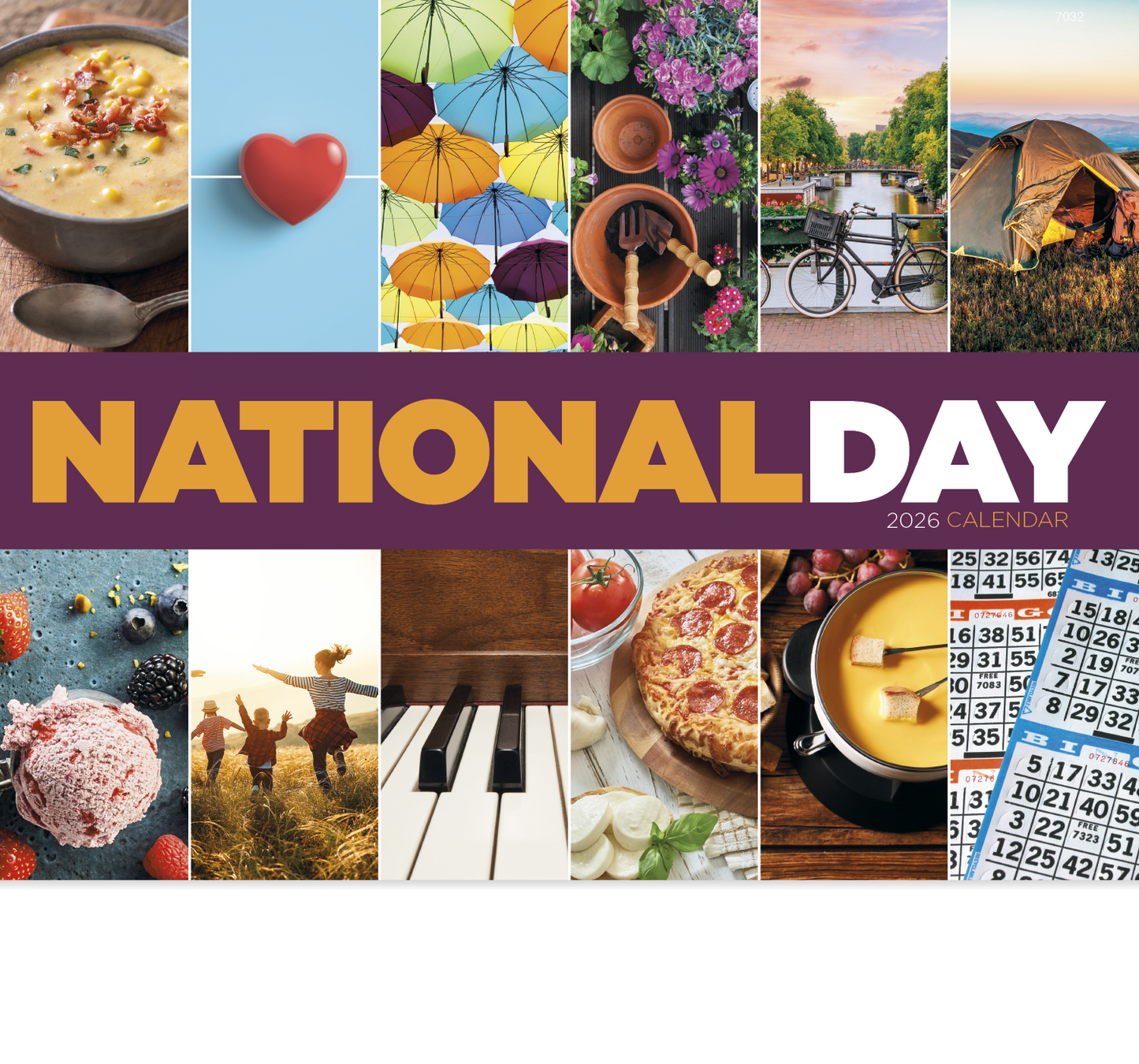 Good Value National Day Stapled Calendar-7232