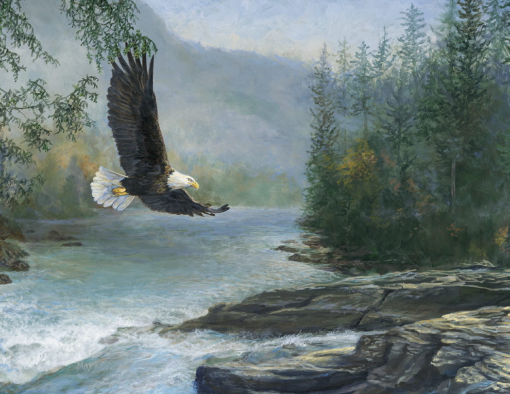 Good Value Wildlife Canvas Stapled Calendar-7238