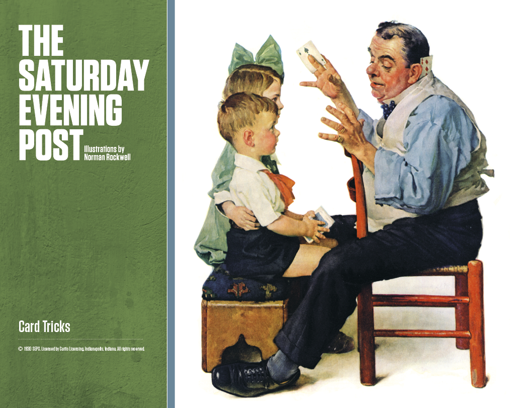 Good Value The Saturday Evening Post Illustrations by Norman Rockwell Stapled Calendar-7239