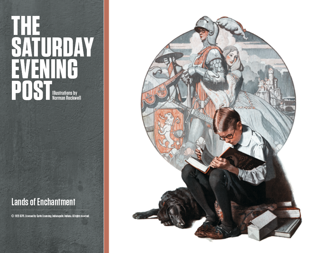 Good Value The Saturday Evening Post Illustrations by Norman Rockwell Stapled Calendar-7239