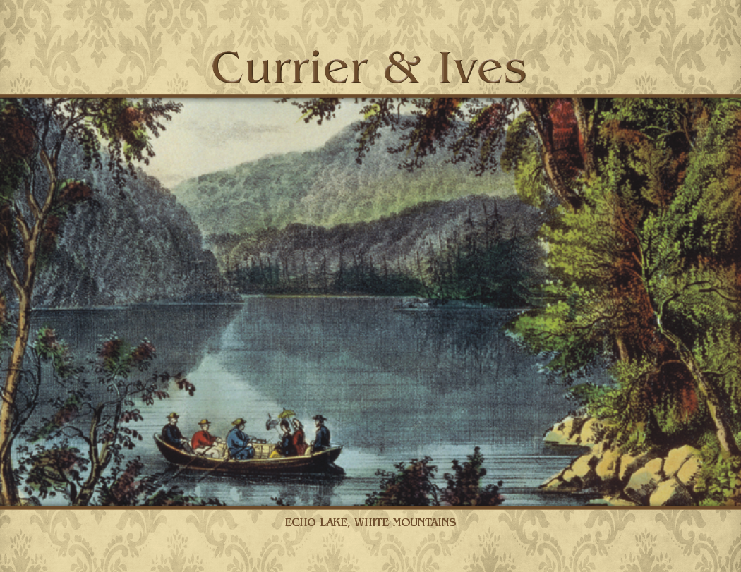 Good Value Currier Ives Stapled Calendar-7241